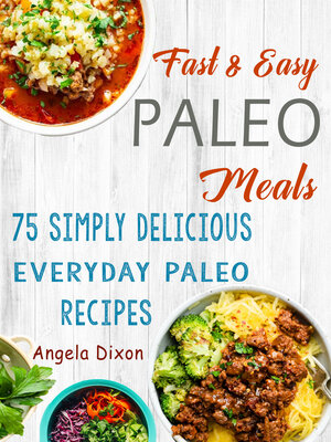 cover image of Fast & Easy Paleo Meals